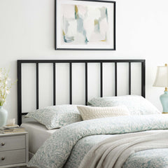 Tatum Black Queen Headboard - Ornate Home
