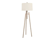 Tatum Brown/White Floor Lamp - Ornate Home