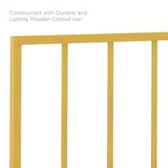 Tatum Gold Metal Full Headboard - Ornate Home