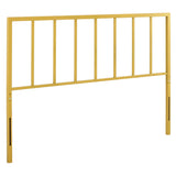 Tatum Gold Metal King Headboard - Ornate Home