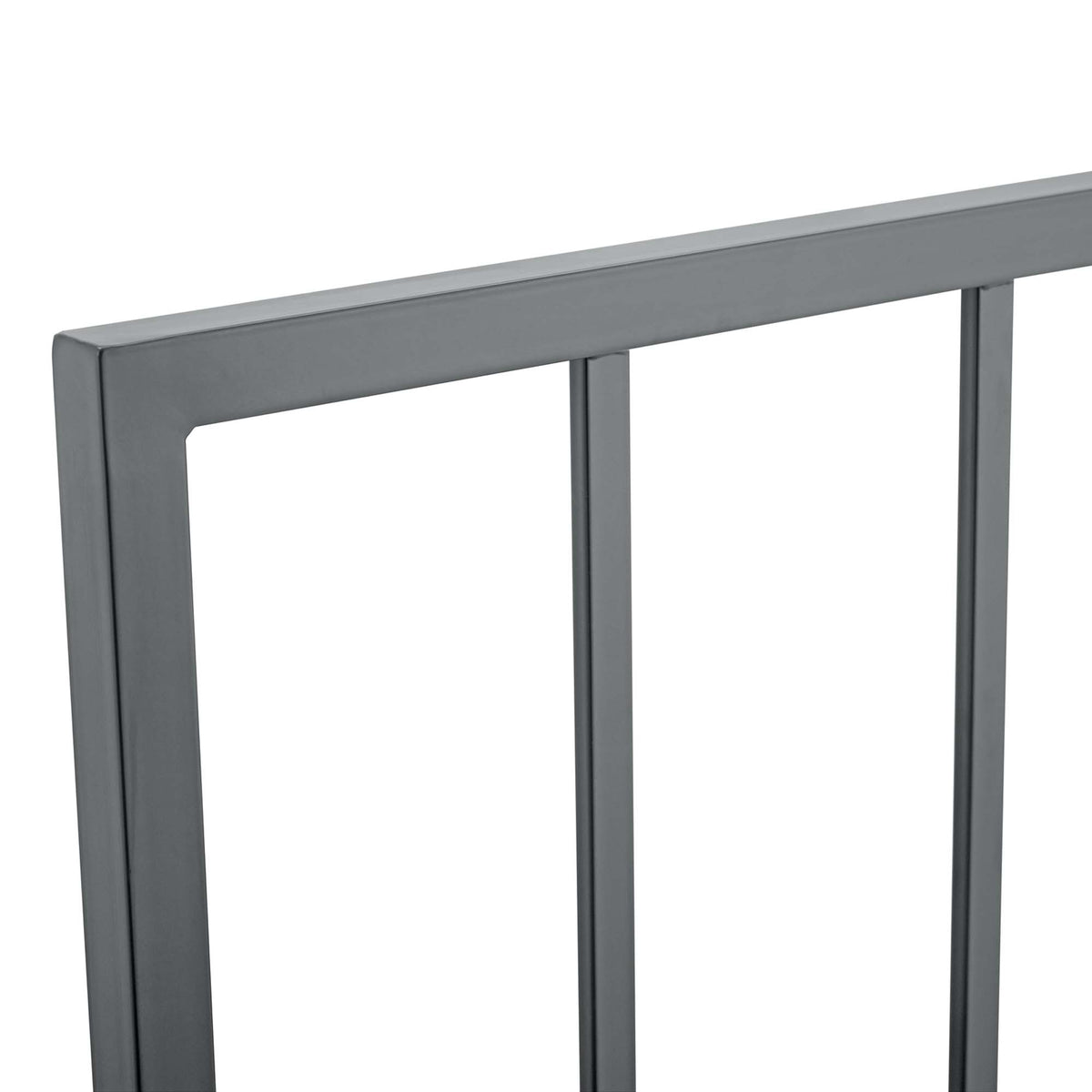 Tatum Gray Metal Full Headboard - Ornate Home