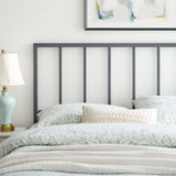 Tatum Gray Metal Full Headboard - Ornate Home