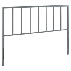 Tatum Gray Metal Twin Headboard - Ornate Home