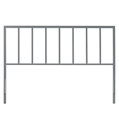 Tatum Gray Metal Twin Headboard - Ornate Home