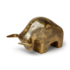 Tauro Gold Cast Aluminum Raging Bull