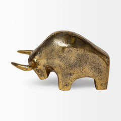 Tauro Gold Cast Aluminum Raging Bull