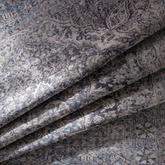 Tavas Blue Persian Style Washable Rug - Clearance - Ornate Home