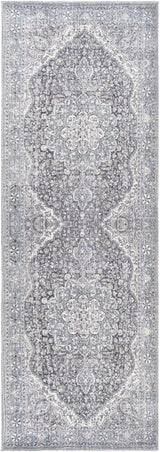 Tavas Blue Persian Style Washable Rug - Clearance - Ornate Home