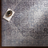 Tavas Blue Persian Style Washable Rug - Clearance - Ornate Home