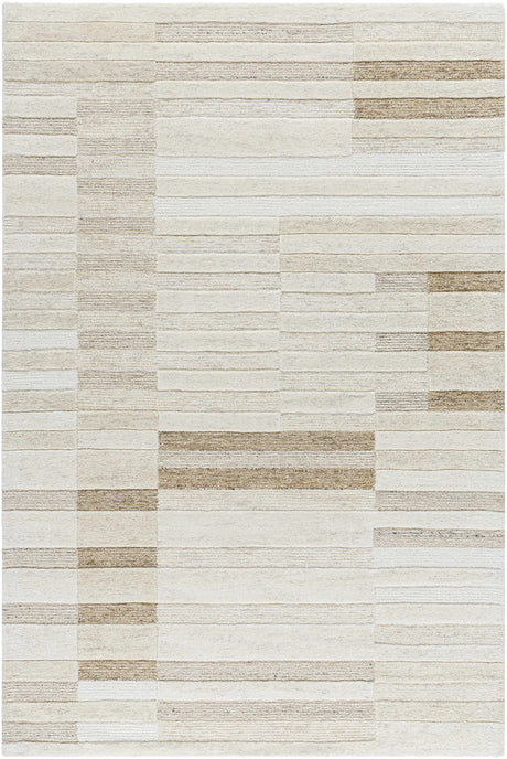Tavia Broken-Striped Area Rug - Ornate Home
