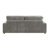 Tavia Gray Sectional Sofa W/6 Pillows - Ornate Home