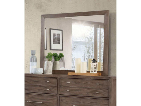 Tawana Warm Gray Mirror - Ornate Home