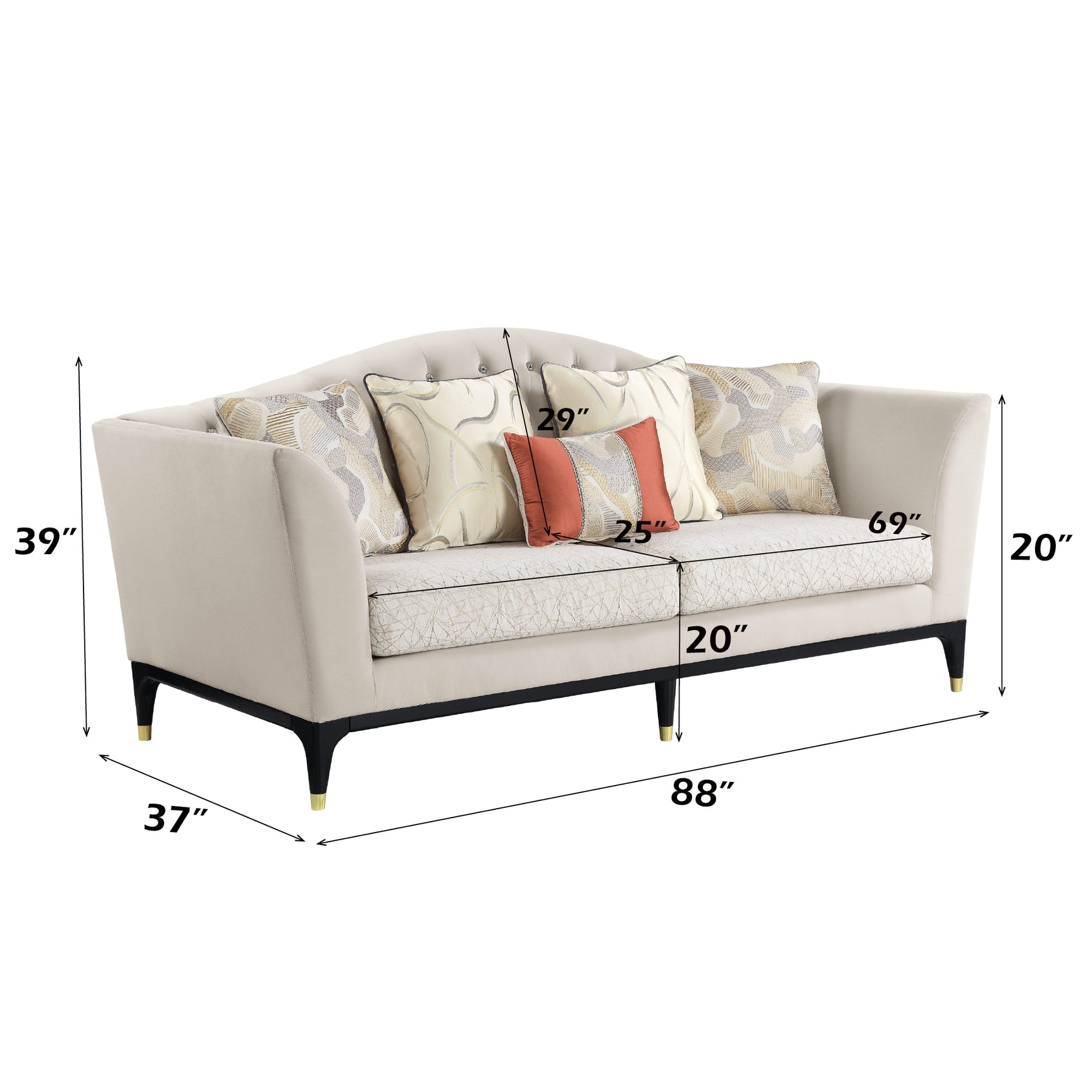 Tayden Sofa - Ornate Home