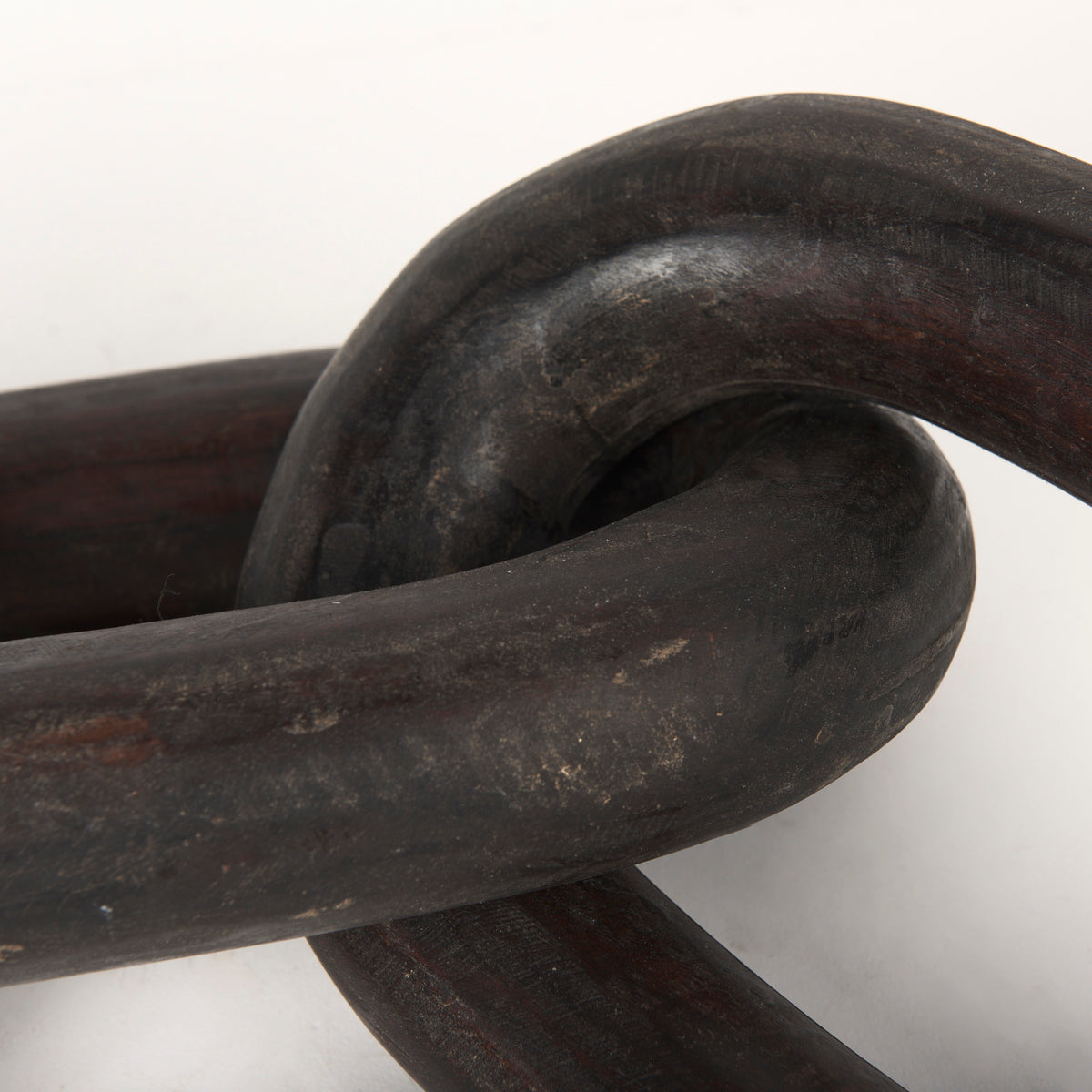 Tayla Black-Brown Large Wood Chain Link - Ornate Home