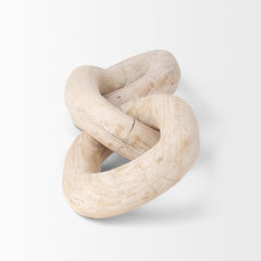 Tayla Blonde Large Wood Chain Link