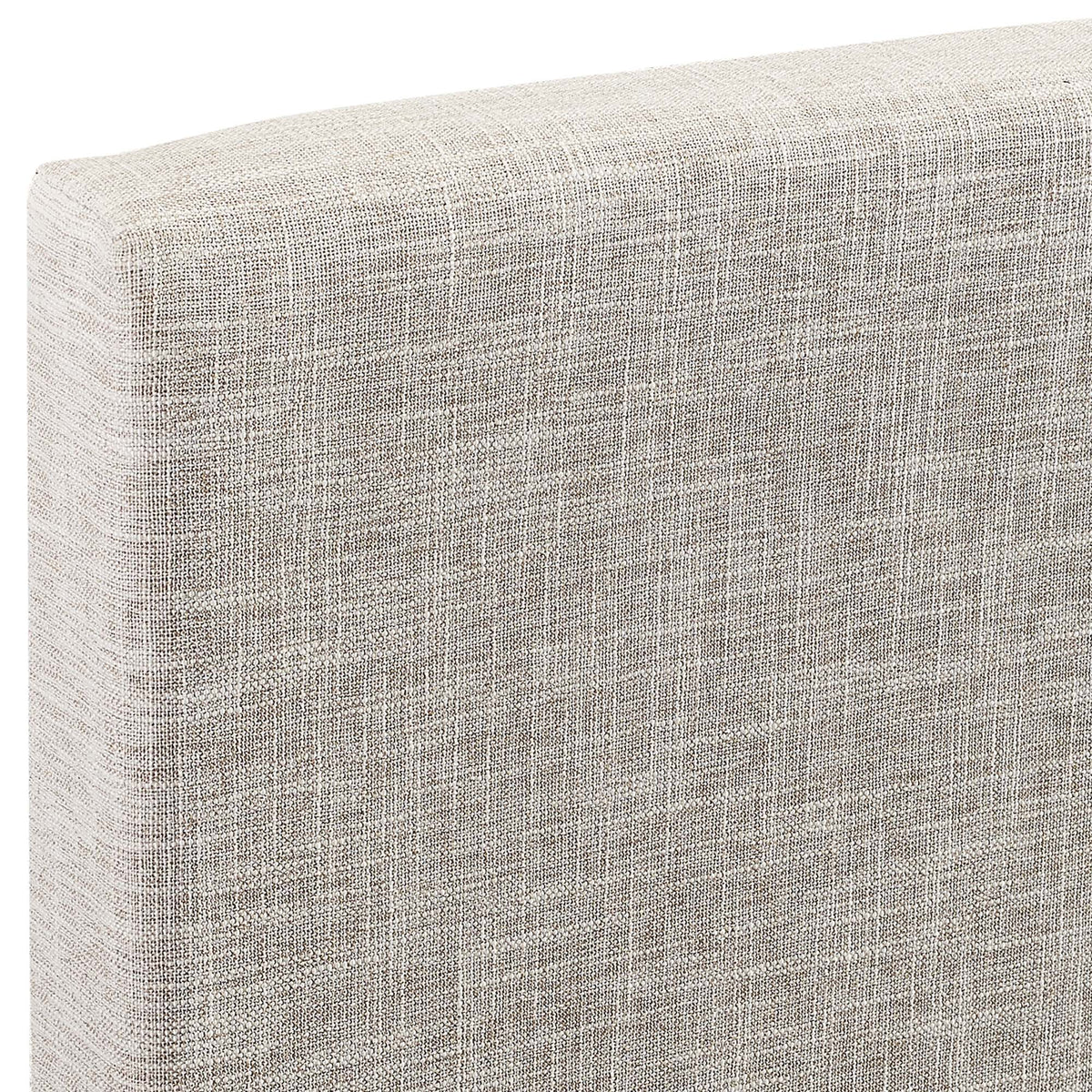 Taylor Beige Upholstered Linen Fabric Full / Queen Headboard - Ornate Home