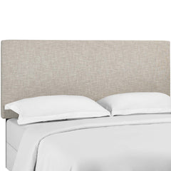 Taylor Beige Upholstered Linen Fabric King and California King Headboard - Ornate Home