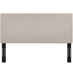 Taylor Beige Upholstered Linen Fabric King and California King Headboard - Ornate Home