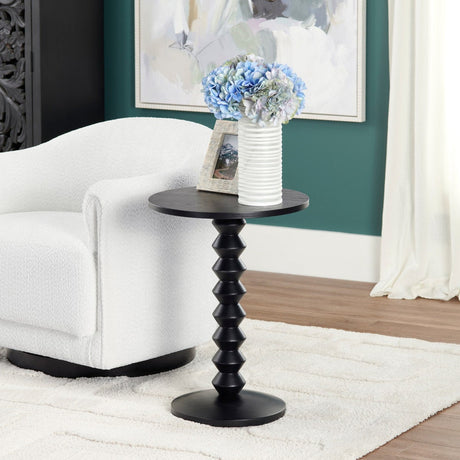 Taylor Black Accent Table - Ornate Home