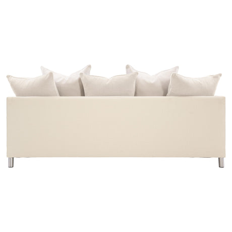 Taylor White/Cream Outdoor Sofa - Ornate Home