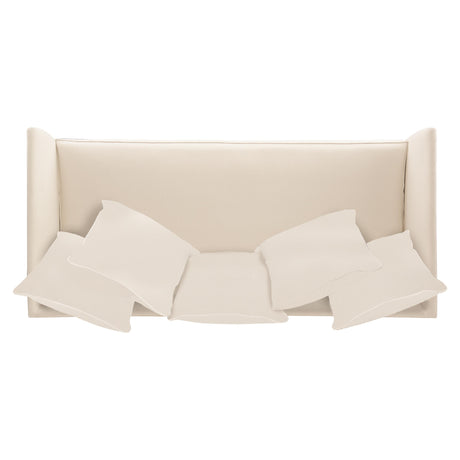 Taylor White/Cream Outdoor Sofa - Ornate Home