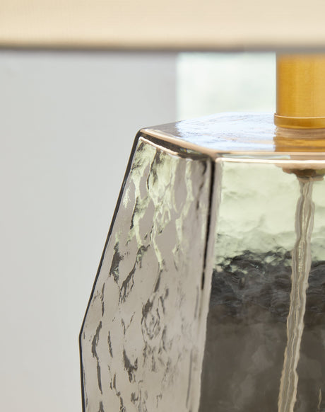 Taylow Gray Table Lamp - Ornate Home