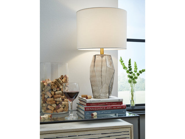 Taylow Gray Table Lamp (Set of 2) (Online Special Price) - Ornate Home