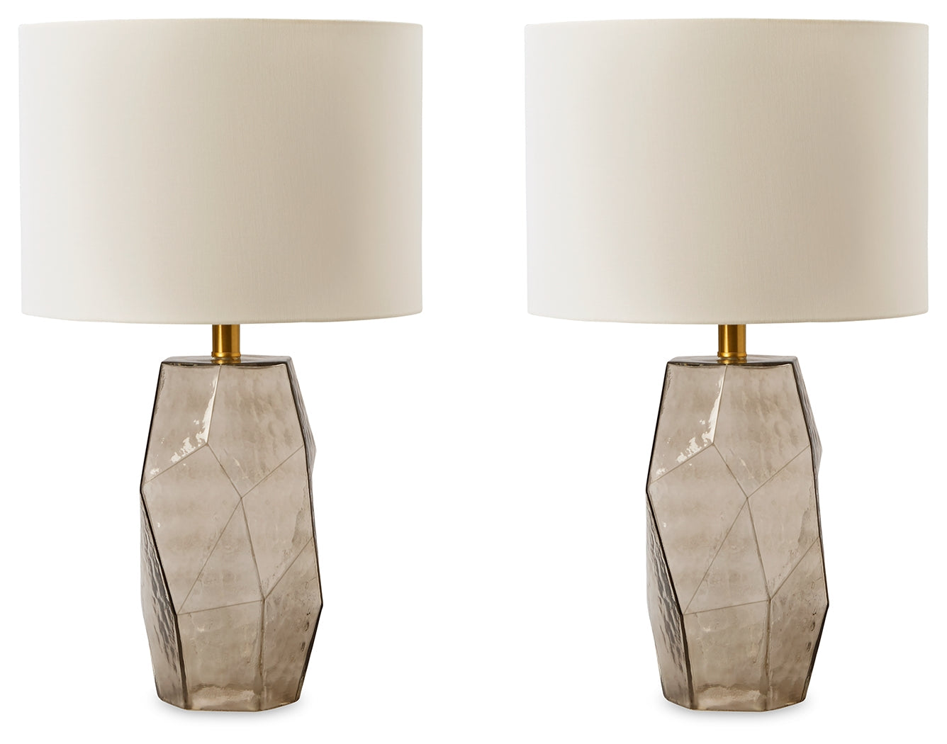 Taylow Gray Table Lamp (Set of 2) (Online Special Price) - Ornate Home