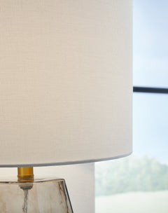 Taylow Gray Table Lamp (Set of 2) - Ornate Home