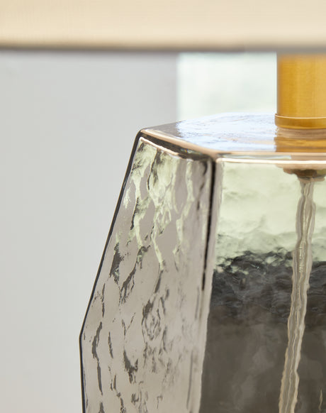 Taylow Gray Table Lamp (Set of 2) - Ornate Home