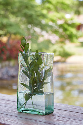 Taylow Green Tall Vase - Ornate Home