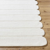 Tayte White Abstract Area Rug - Ornate Home