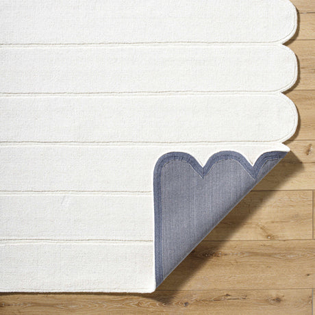 Tayte White Abstract Area Rug - Ornate Home