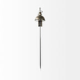 Tazb Gold Metal Conical Shade Wall Sconce