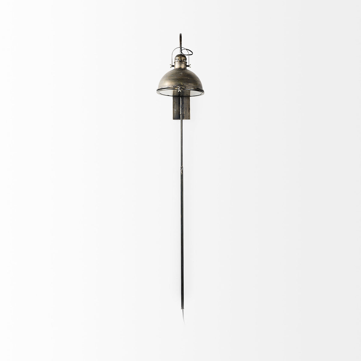 Tazb Gold Metal Conical Shade Wall Sconce