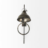 Tazb Gold Metal Conical Shade Wall Sconce