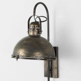 Tazb Gold Metal Conical Shade Wall Sconce