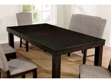 Teagan Dark Walnut/Gray Dining Table - Ornate Home