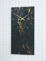 Teague Black/Gold Wall Clock (Online Special Price) - Ornate Home