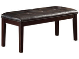 Teague Brown Dining Room Bench - Ornate Home