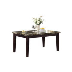 Teague Brown / Espresso 5-piece Dinig Table Set - Ornate Home