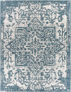 Teal Kilmacolm Indoor & Outdoor Area Rug - Clearance - Ornate Home