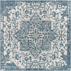 Teal Kilmacolm Indoor & Outdoor Area Rug - Clearance - Ornate Home
