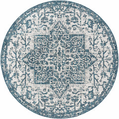 Teal Kilmacolm Indoor & Outdoor Area Rug - Clearance - Ornate Home