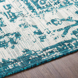 Teal Kilmacolm Indoor & Outdoor Area Rug - Clearance - Ornate Home