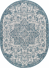 Teal Kilmacolm Indoor & Outdoor Area Rug - Clearance - Ornate Home