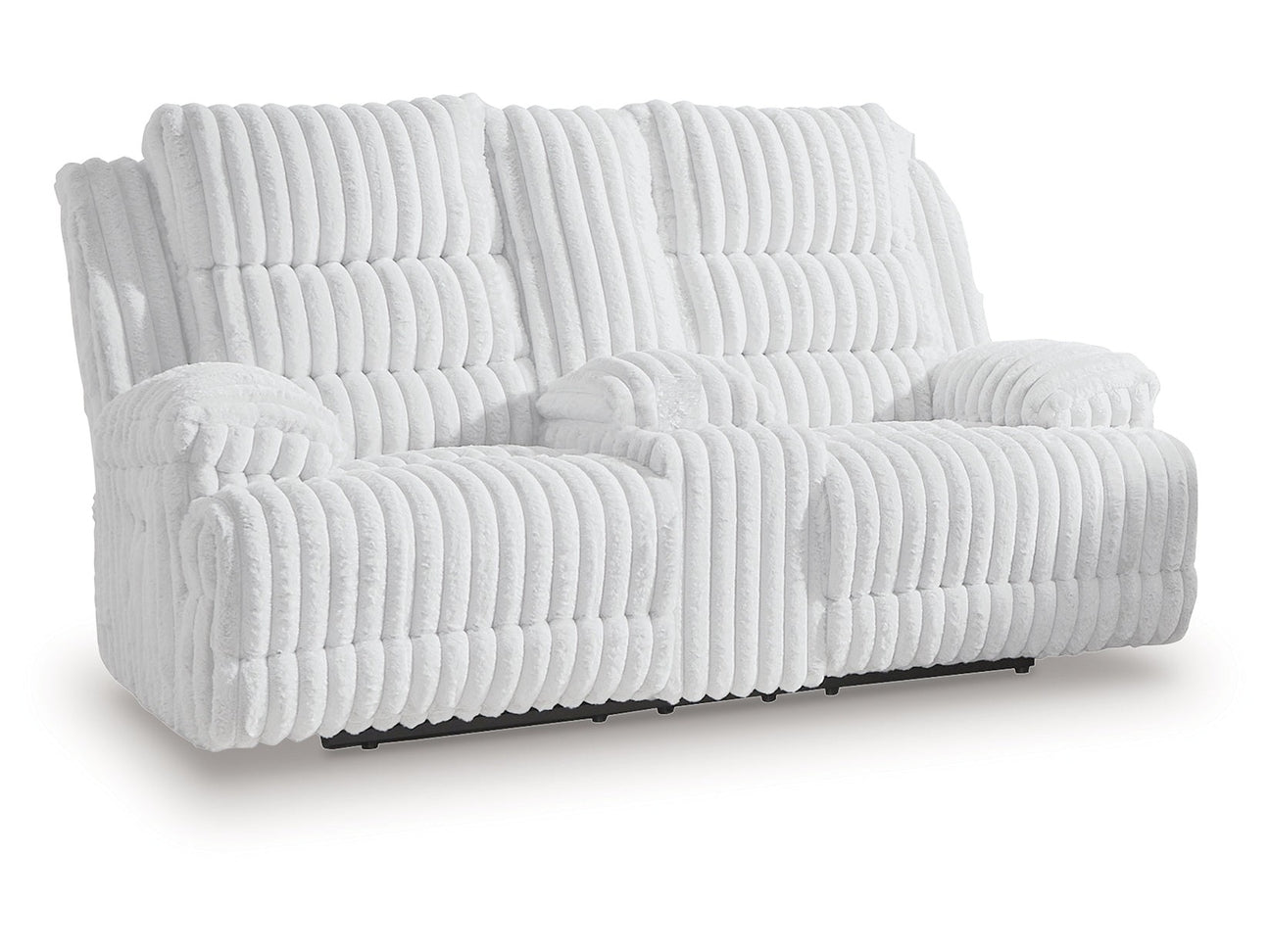 Technique Alloy Power Reclining Loveseat with Console - Ornate Home