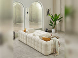 Teddy Cream Sectional Sofa - Ornate Home
