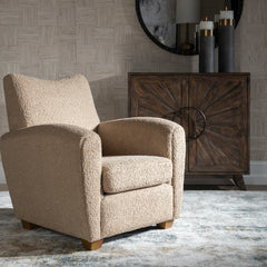 Teddy Latte Accent Chair - Ornate Home