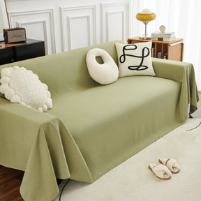 Teddy Throw Blanket and Stylish Slipcover for Couch, Waterproof Sofa Cover for Pets - Ornate Home